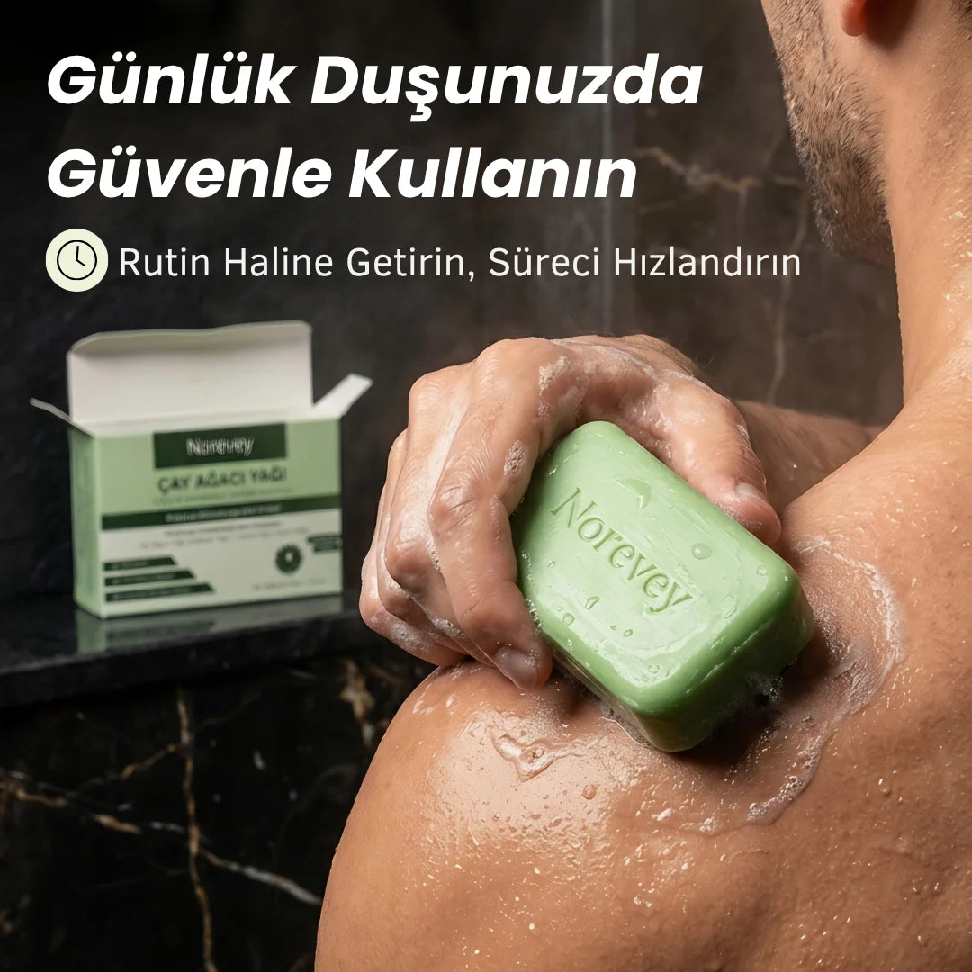 Norevey Yoğun Arındırıcı Çay Ağacı Yağı Bakım Sabunu