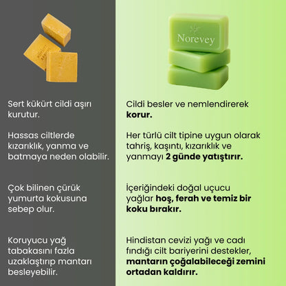 Norevey Yoğun Arındırıcı Çay Ağacı Yağı Bakım Sabunu